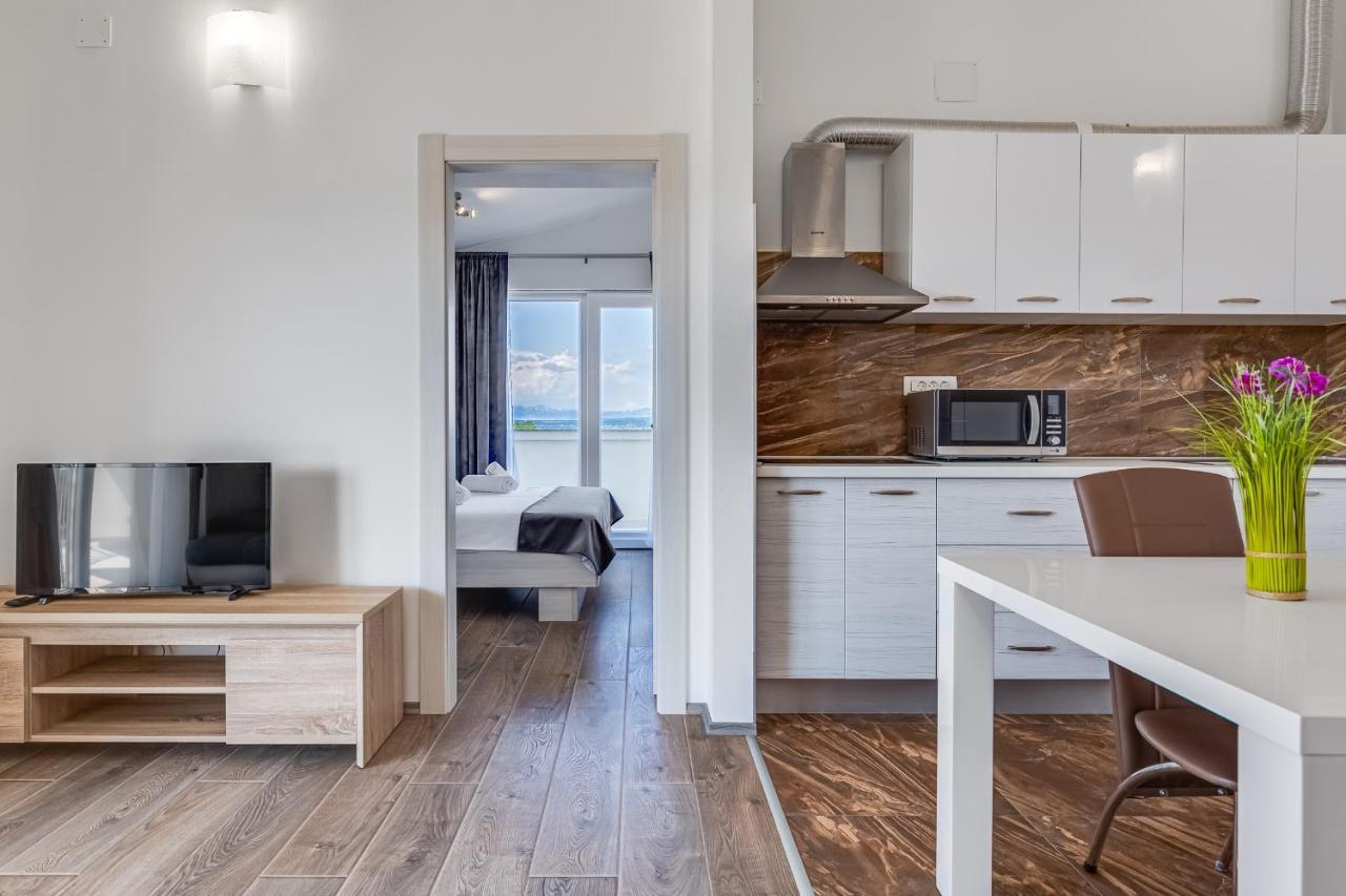 Apartman David S Bazenom Podusje 외부 사진